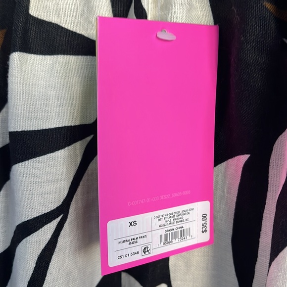 Tabitha Brown x Target Black & Brown Pattern Dress, NWT - Picture 6 of 10